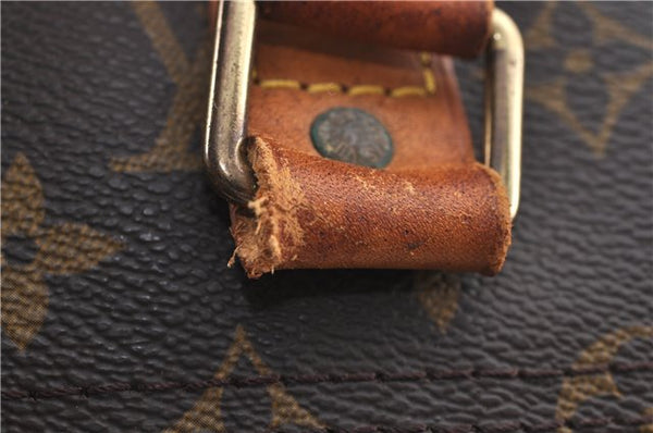 Authentic Louis Vuitton Monogram Keepall Bandouliere 55 M41414 Boston Bag 4290C