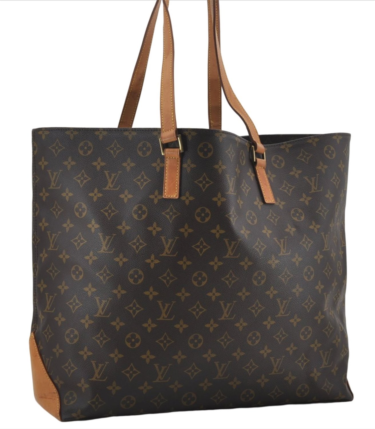 Authentic Louis Vuitton Monogram Cabas Alto Shoulder Tote Bag M51152 LV 4290E