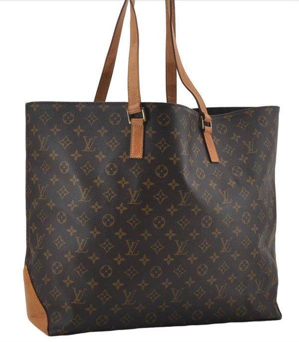 Authentic Louis Vuitton Monogram Cabas Alto Shoulder Tote Bag M51152 LV 4290E