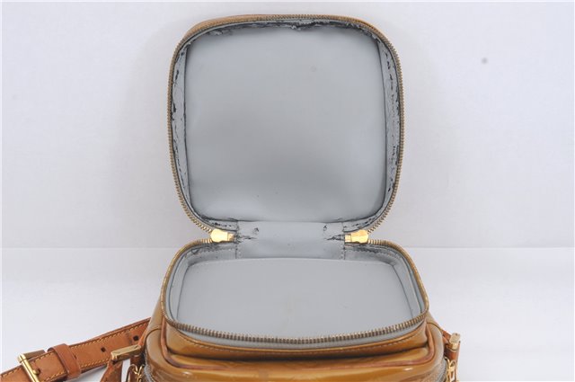 Auth Louis Vuitton Vernis Wooster Shoulder Cross Body Bag Yellow M91036 LV 4291D