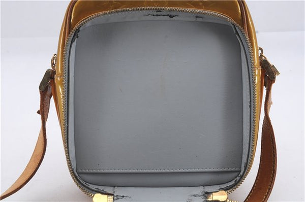 Auth Louis Vuitton Vernis Wooster Shoulder Cross Body Bag Yellow M91036 LV 4291D