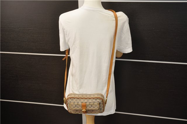 Authentic Louis Vuitton Monogram Mini Juliet MM M92004 Shoulder Cross Bag 4292D
