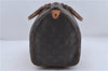 Authentic Louis Vuitton Monogram Speedy 30 Hand Bag M41526 LV Junk 4294D