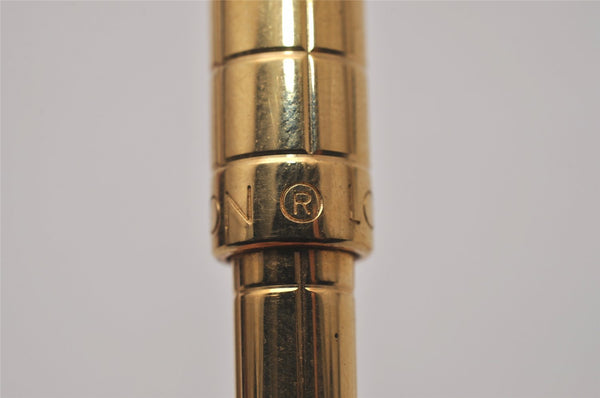 Authentic Louis Vuitton Stylo Agenda GM Ballpoint Pen Gold N75003 LV 4294I