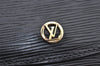 Authentic Louis Vuitton Epi Montaigne 27 Clutch Hand Bag Black M52652 LV 4295I
