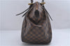 Authentic Louis Vuitton Damier Verona MM Shoulder Boston Bag N41118 LV 4296D