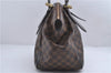 Authentic Louis Vuitton Damier Verona MM Shoulder Boston Bag N41118 LV 4296D