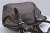 Authentic Louis Vuitton Damier Verona MM Shoulder Boston Bag N41118 LV 4296D