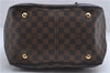 Authentic Louis Vuitton Damier Verona MM Shoulder Boston Bag N41118 LV 4296D