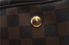 Authentic Louis Vuitton Damier Verona MM Shoulder Boston Bag N41118 LV 4296D