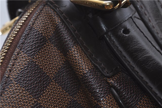 Authentic Louis Vuitton Damier Verona MM Shoulder Boston Bag N41118 LV 4296D