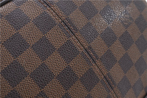 Authentic Louis Vuitton Damier Verona MM Shoulder Boston Bag N41118 LV 4296D