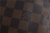 Authentic Louis Vuitton Damier Verona MM Shoulder Boston Bag N41118 LV 4296D