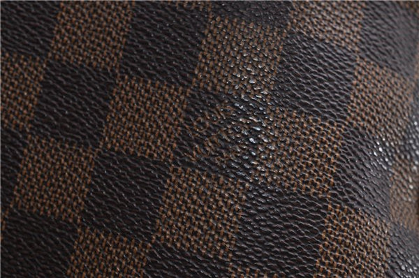 Authentic Louis Vuitton Damier Verona MM Shoulder Boston Bag N41118 LV 4296D