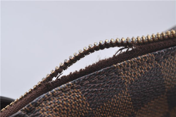 Authentic Louis Vuitton Damier Verona MM Shoulder Boston Bag N41118 LV 4296D