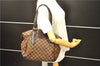 Authentic Louis Vuitton Damier Verona MM Shoulder Boston Bag N41118 LV 4296D