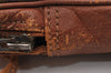 Authentic Louis Vuitton Monogram Pochette Sport Clutch Bag Old Model Junk 4296I