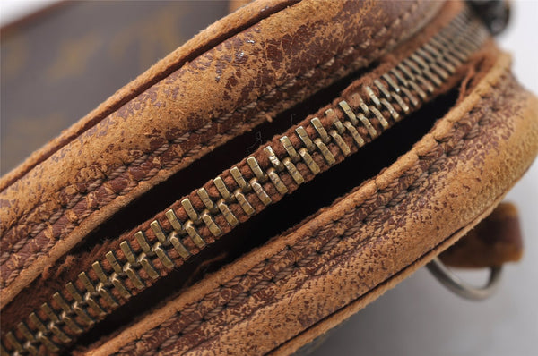 Authentic Louis Vuitton Monogram Pochette Sport Clutch Bag Old Model Junk 4296I