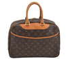 Authentic Louis Vuitton Monogram Deauville Hand Bag M47270 LV 4298I