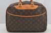 Authentic Louis Vuitton Monogram Deauville Hand Bag M47270 LV 4298I