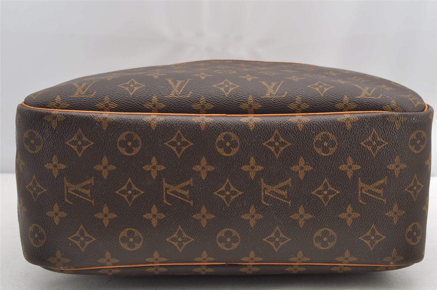 Authentic Louis Vuitton Monogram Deauville Hand Bag M47270 LV 4298I