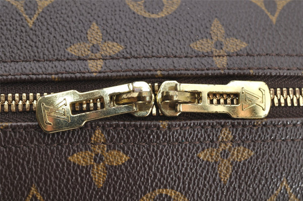 Authentic Louis Vuitton Monogram Deauville Hand Bag M47270 LV 4298I