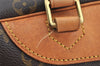 Authentic Louis Vuitton Monogram Deauville Hand Bag M47270 LV 4298I