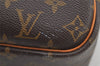 Authentic Louis Vuitton Monogram Deauville Hand Bag M47270 LV 4298I
