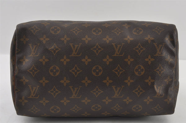 Authentic Louis Vuitton Monogram Speedy 30 Hand Boston Bag M41526 LV Junk 4299I