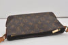 Authentic Louis Vuitton Monogram Trotteur Shoulder Cross Bag M51240 LV 4300I