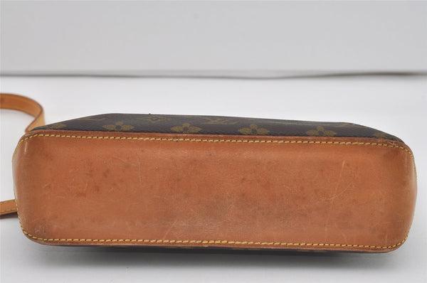 Authentic Louis Vuitton Monogram Trotteur Shoulder Cross Bag M51240 LV 4300I