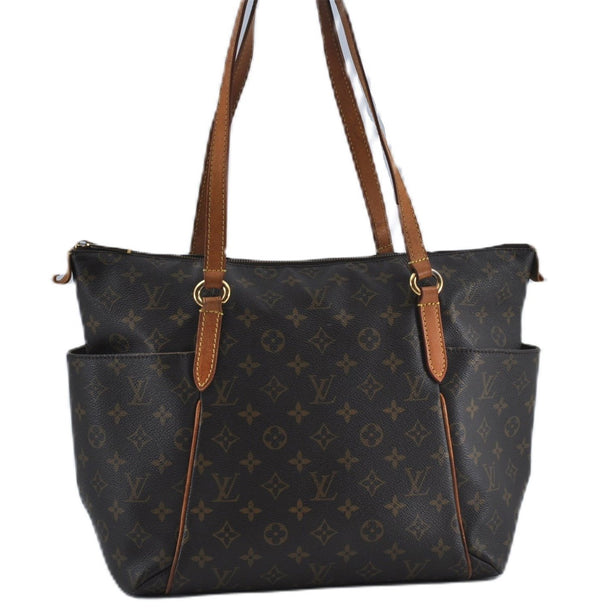 Authentic Louis Vuitton Monogram Totally MM Shoulder Tote Bag M41015 LV 4301C