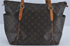 Authentic Louis Vuitton Monogram Totally MM Shoulder Tote Bag M41015 LV 4301C