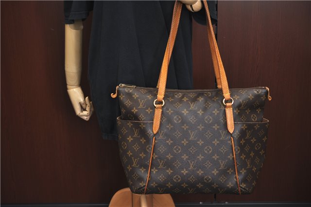 Authentic Louis Vuitton Monogram Totally MM Shoulder Tote Bag M41015 LV 4301C