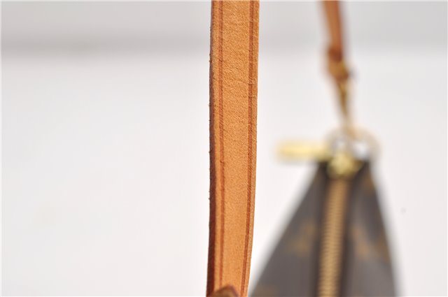 Authentic Louis Vuitton Monogram Pochette Accessoires Pouch M51980 LV 4301F
