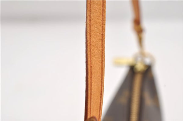Authentic Louis Vuitton Monogram Pochette Accessoires Pouch M51980 LV 4301F