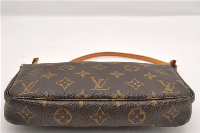 Authentic Louis Vuitton Monogram Pochette Accessoires Pouch M51980 LV 4301F