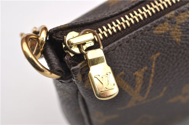Authentic Louis Vuitton Monogram Pochette Accessoires Pouch M51980 LV 4301F