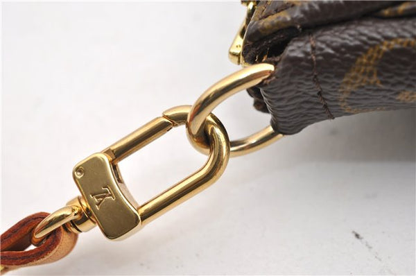 Authentic Louis Vuitton Monogram Pochette Accessoires Pouch M51980 LV 4301F