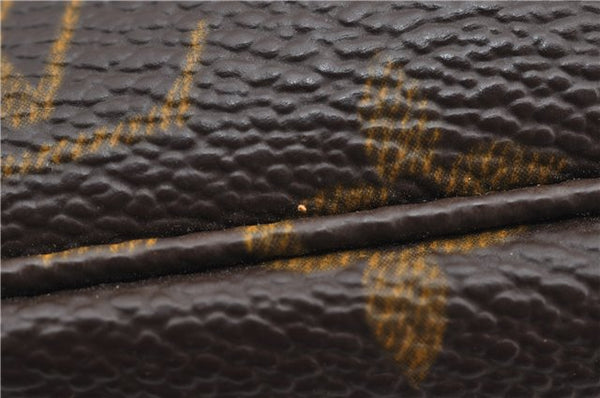 Authentic Louis Vuitton Monogram Pochette Accessoires Pouch M51980 LV 4301F