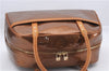 Authentic Louis Vuitton Vernis Tompkins Square Hand Bag Brown M91103 LV 4302D