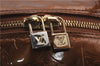 Authentic Louis Vuitton Vernis Tompkins Square Hand Bag Brown M91103 LV 4302D