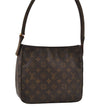 Authentic Louis Vuitton Monogram Looping MM Shoulder Bag M51146 LV Junk 4303I