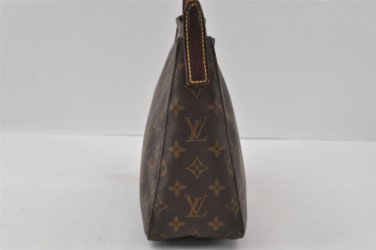 Authentic Louis Vuitton Monogram Looping MM Shoulder Bag M51146 LV Junk 4303I
