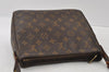 Authentic Louis Vuitton Monogram Looping MM Shoulder Bag M51146 LV Junk 4303I
