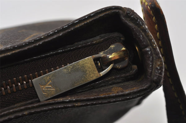 Authentic Louis Vuitton Monogram Looping MM Shoulder Bag M51146 LV Junk 4303I