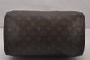 Authentic Louis Vuitton Monogram Speedy 30 Hand Boston Bag M41526 LV Junk 4304I