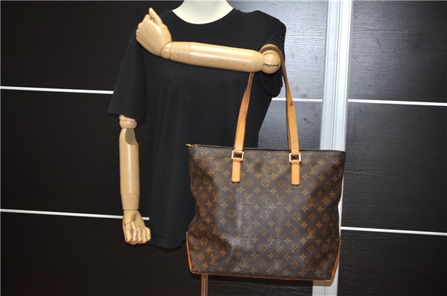 Authentic Louis Vuitton Monogram Cabas Mezzo Shoulder Tote Bag M51151 LV 4305F