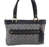 Authentic Louis Vuitton Monogram Mini Lucille PM Hand Bag Blue M92676 LV 4306D