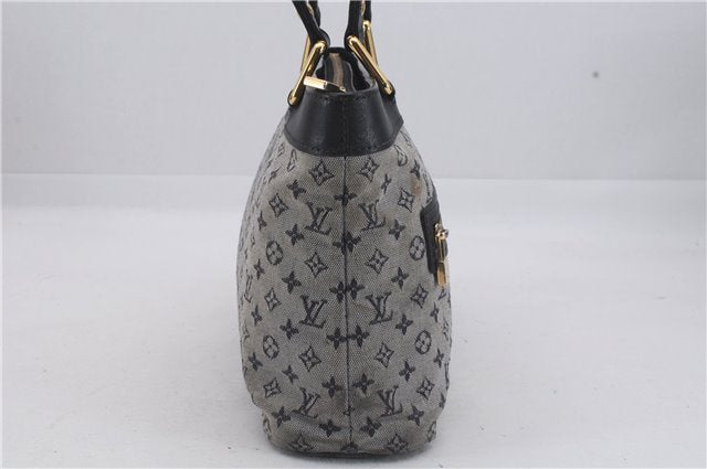 Authentic Louis Vuitton Monogram Mini Lucille PM Hand Bag Blue M92676 LV 4306D